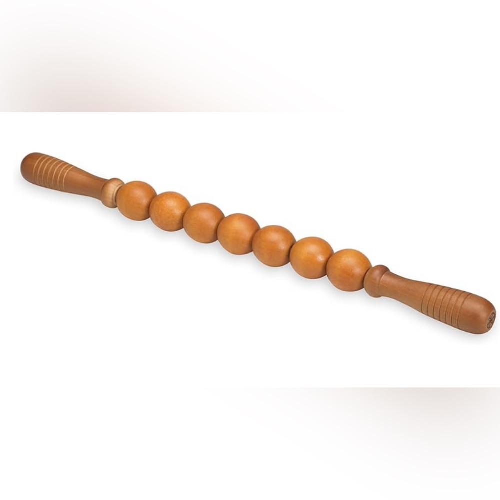 Gaiam Relax Massage Wooden Roller-16”